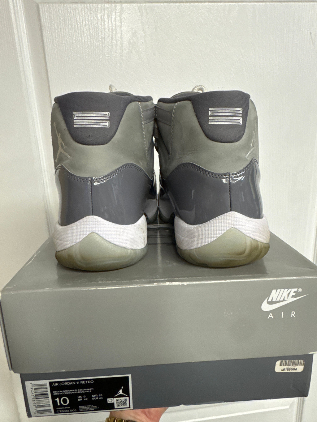 Jordan 11 Retro Cool Grey (2021) - Lightly Used, OG All