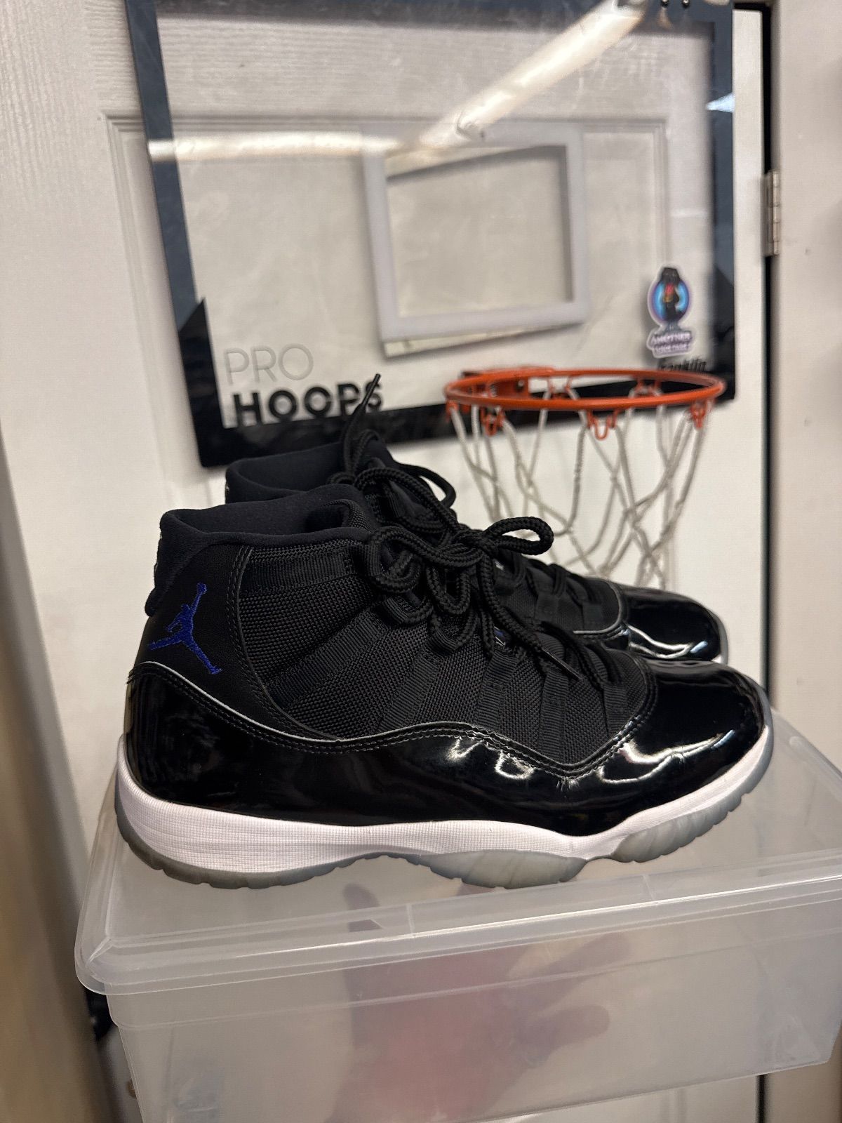 Jordan 11 Retro Space Jam (2016) - Lightly Used, No Box