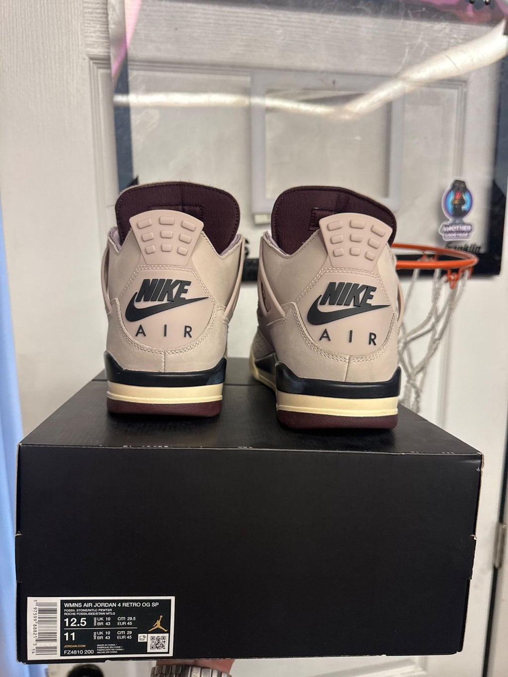 Jordan 4 Retro OG SP A Ma Maniére While You Were Sleeping (Women's) - Lightly Used, OG All