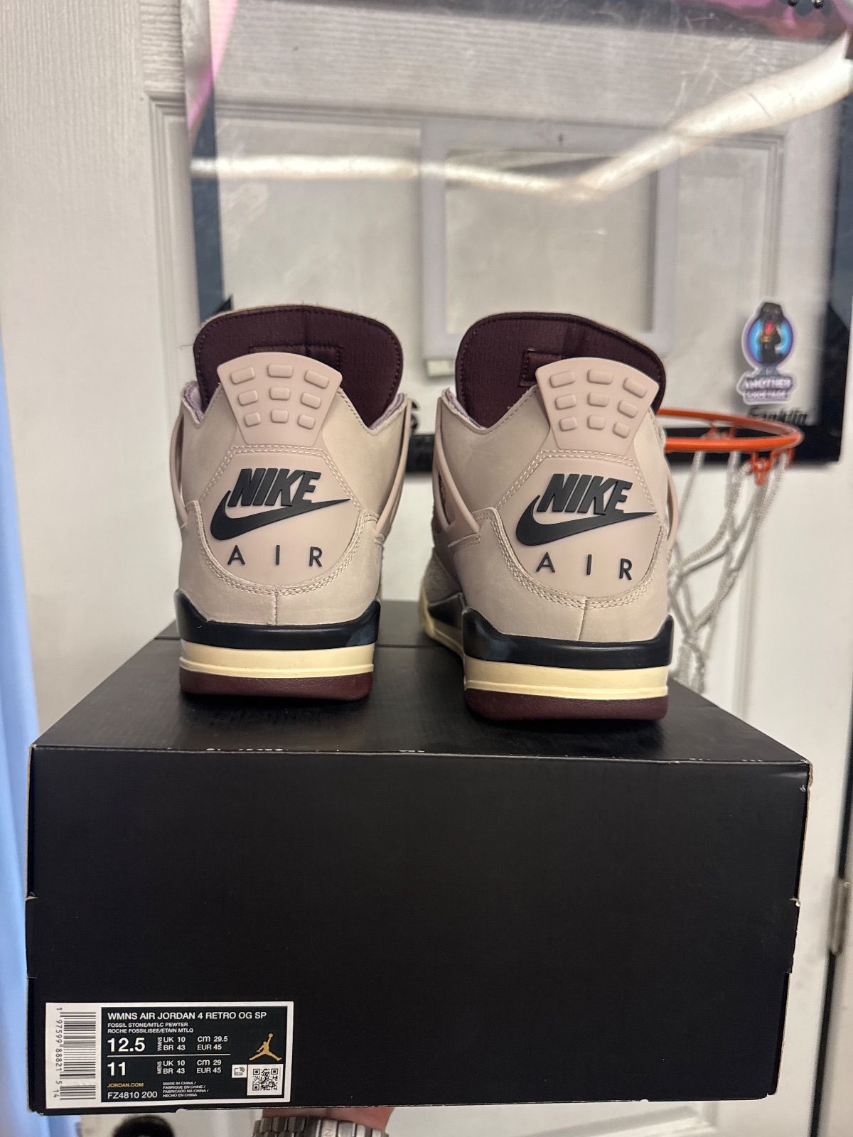 Jordan 4 Retro OG SP A Ma Maniére While You Were Sleeping (Women's) - Lightly Used, OG All