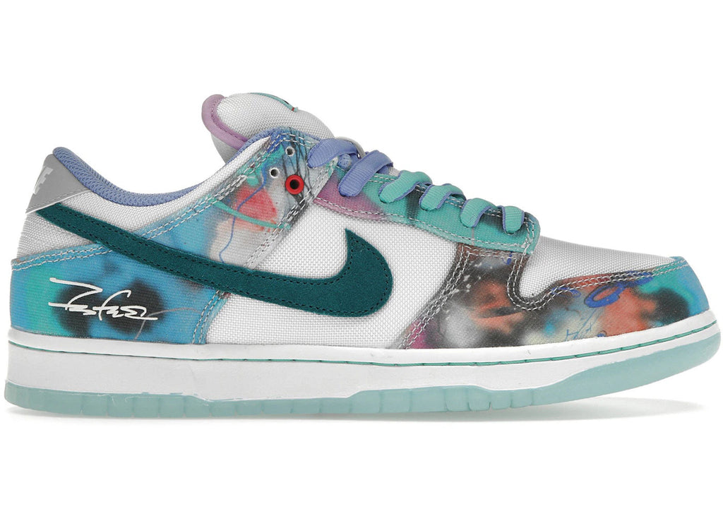 Nike SB Dunk Low Futura Laboratories Bleached Aqua - Lightly Used, OG All