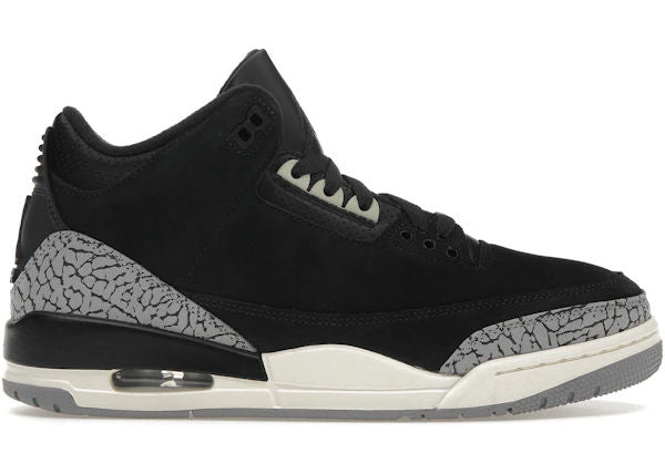 Jordan 3 Retro Off Noir (Women's) - Lightly Used, OG All