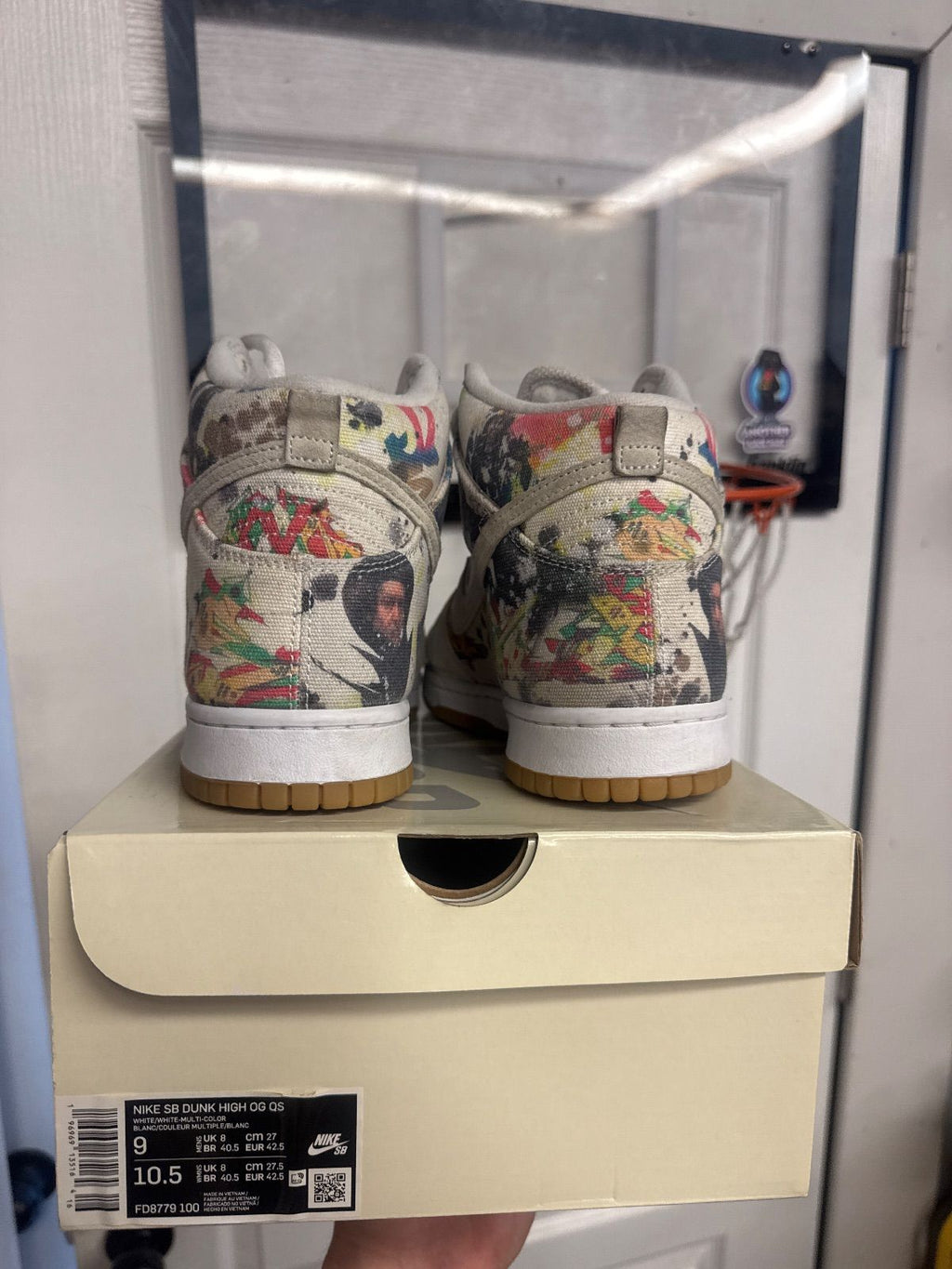 Nike SB Dunk High Supreme Rammellzee - Lightly Used, OG All