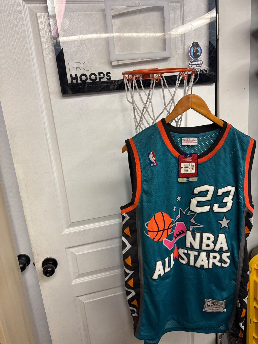Mitchell & Ness Hardwood Classics Jordan All-Star Jersey Teal