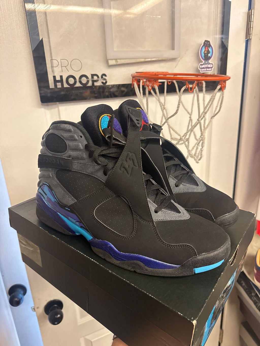 Jordan 8 Retro Aqua (2015) - Lightly Used, OG All