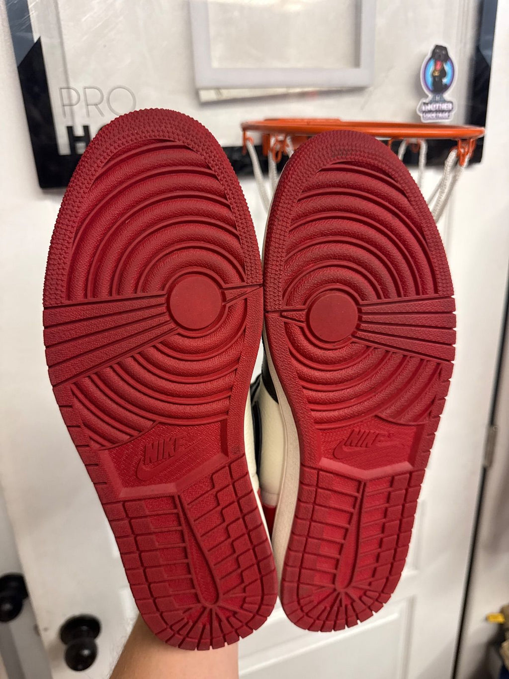Jordan 1 Retro High Bred Toe - Lightly Used, OG All Besides Red Laces