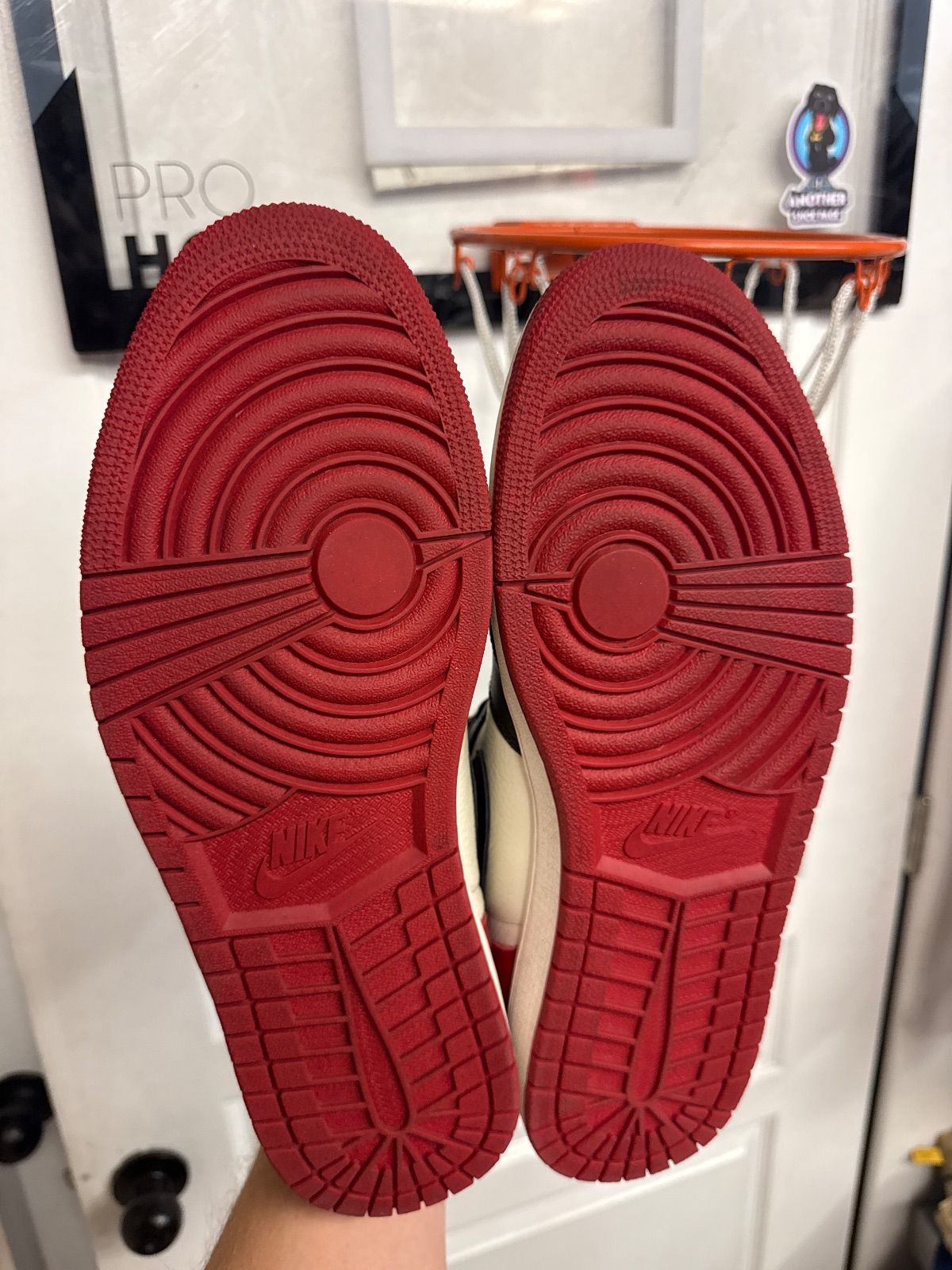 Jordan 1 Retro High Bred Toe - Lightly Used, OG All Besides Red Laces