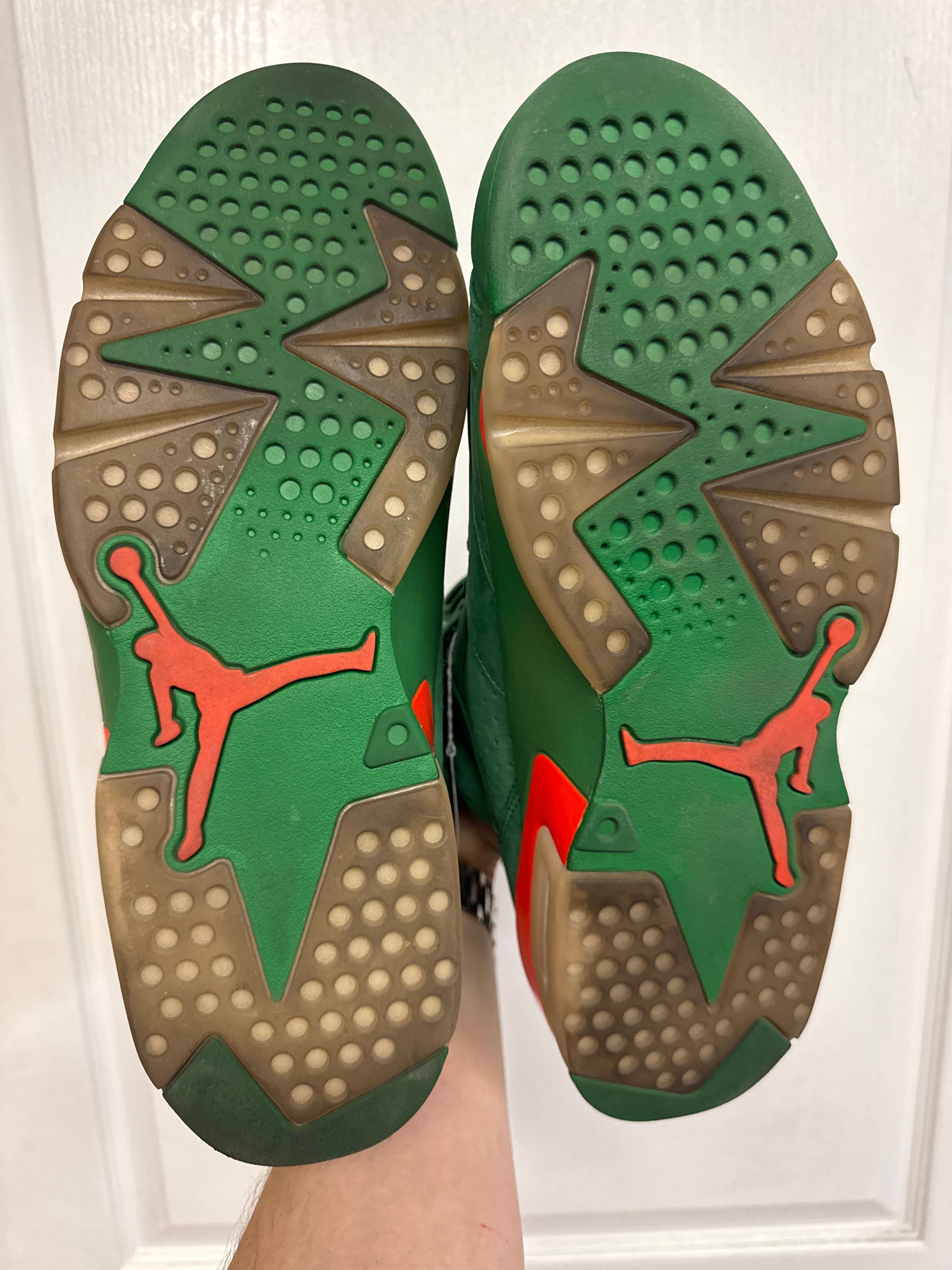 Jordan 6 Retro Gatorade Green - Lightly Used, OG Box