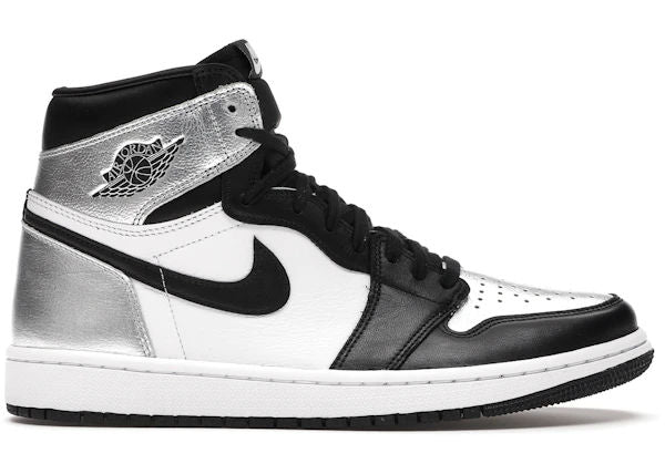Jordan 1 Retro High Silver Toe (Women's) - Lightly Used, OG Box/Missing Hangtag
