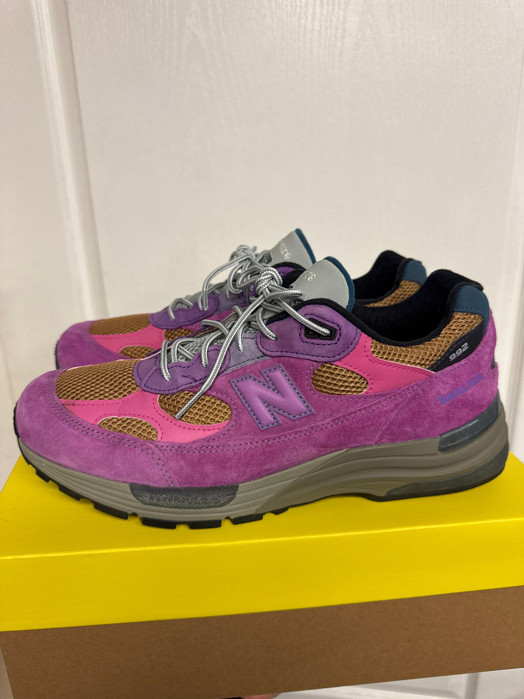 New Balance 992 MiUSA Action Bronson Digitalis Purpurea - Lightly Used, OG All