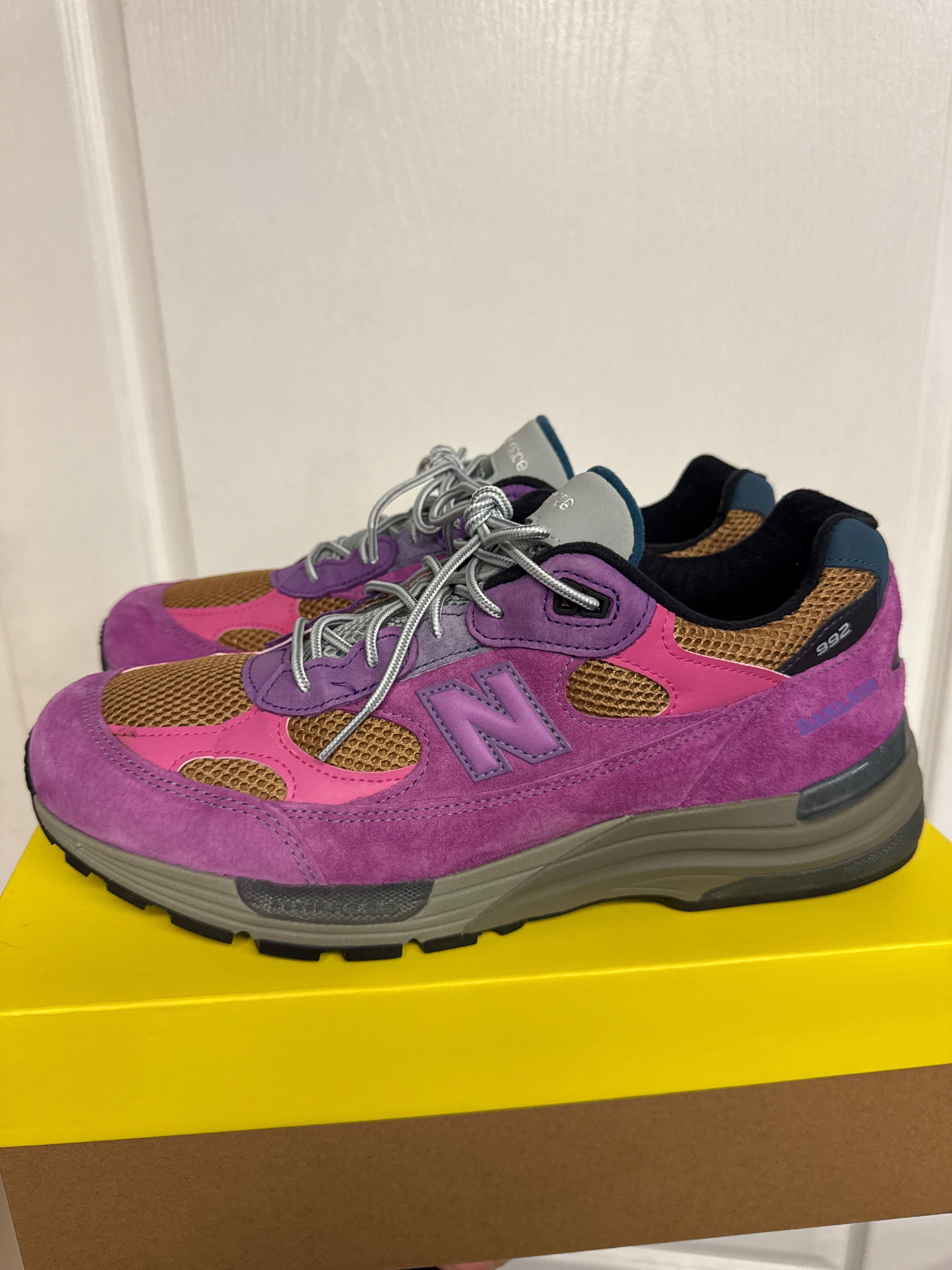 New Balance 992 MiUSA Action Bronson Digitalis Purpurea - Lightly Used, OG All