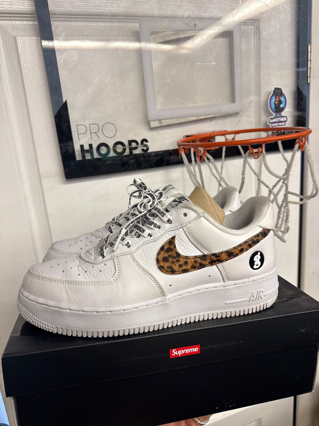 Nike Air Force 1 Low Supreme GOODENOUGH - Lightly Used, OG All