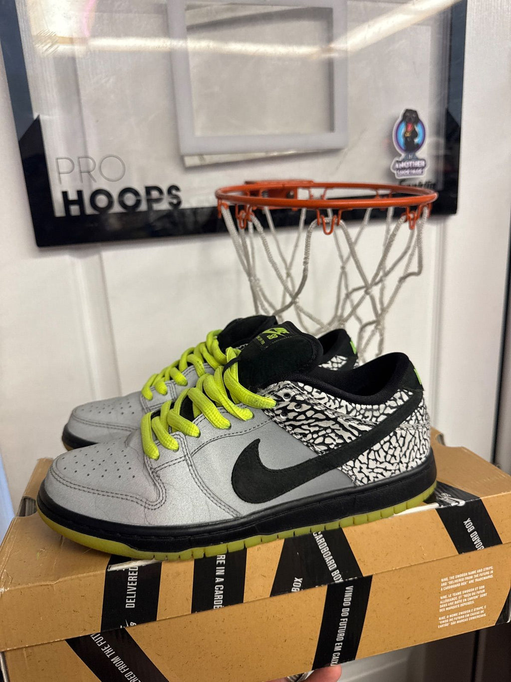 Nike SB Dunk Low DJ Clark Kent x Primitive 112 - Lightly Used, Replacement Box
