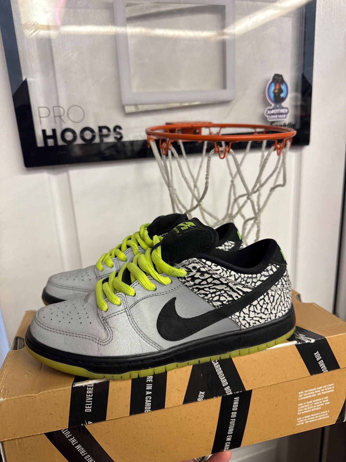 Nike SB Dunk Low DJ Clark Kent x Primitive 112 - Lightly Used, Replacement Box