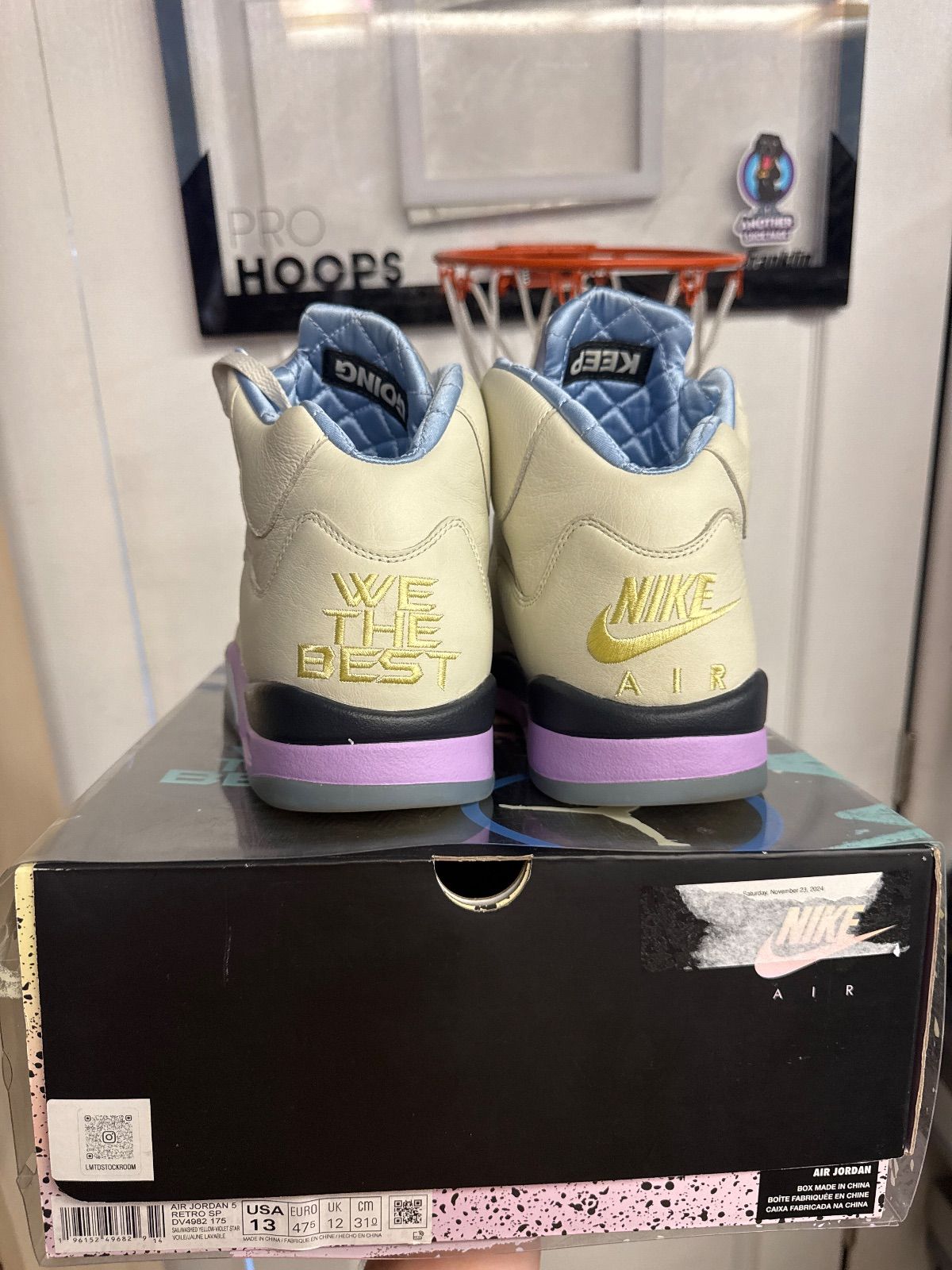 Jordan 5 Retro DJ Khaled We The Best Sail - Lightly Used, OG All Besides Lace Locks
