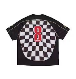 Supreme Checkerboard Soccer Jersey Black