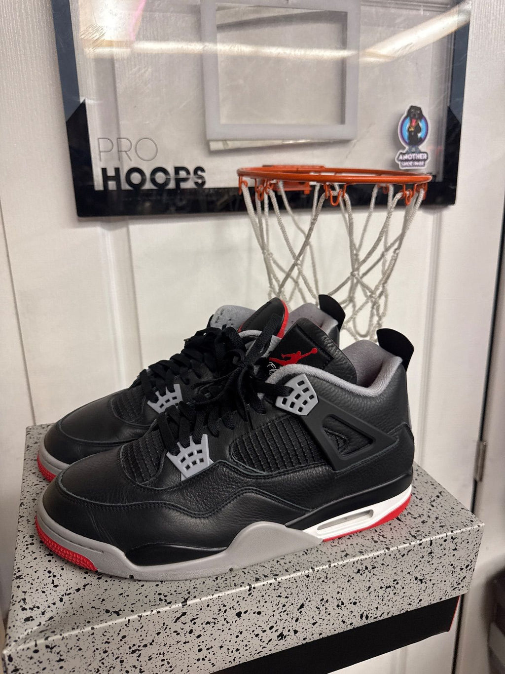 Jordan 4 Retro Bred Reimagined - Lightly Used, OG All