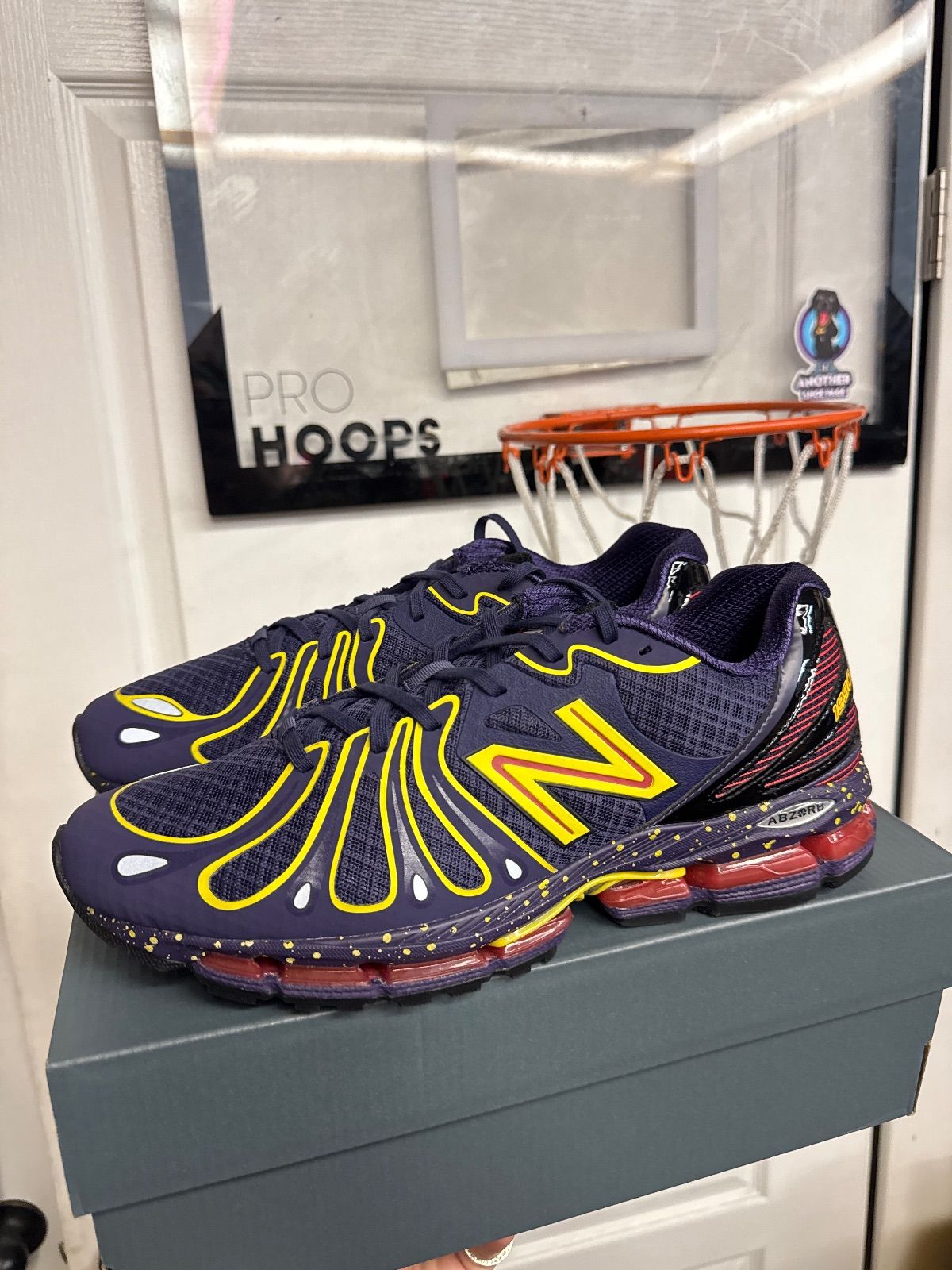 New Balance 1890 Boysenberry Punch Yellow