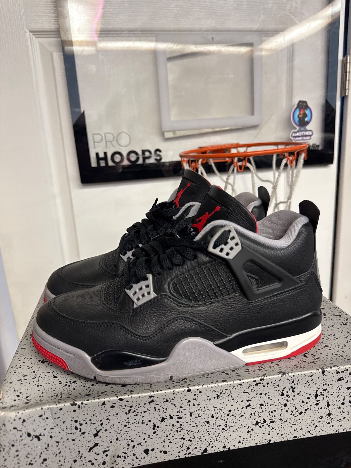 Jordan 4 Retro Bred Reimagined - Lightly Used, OG All