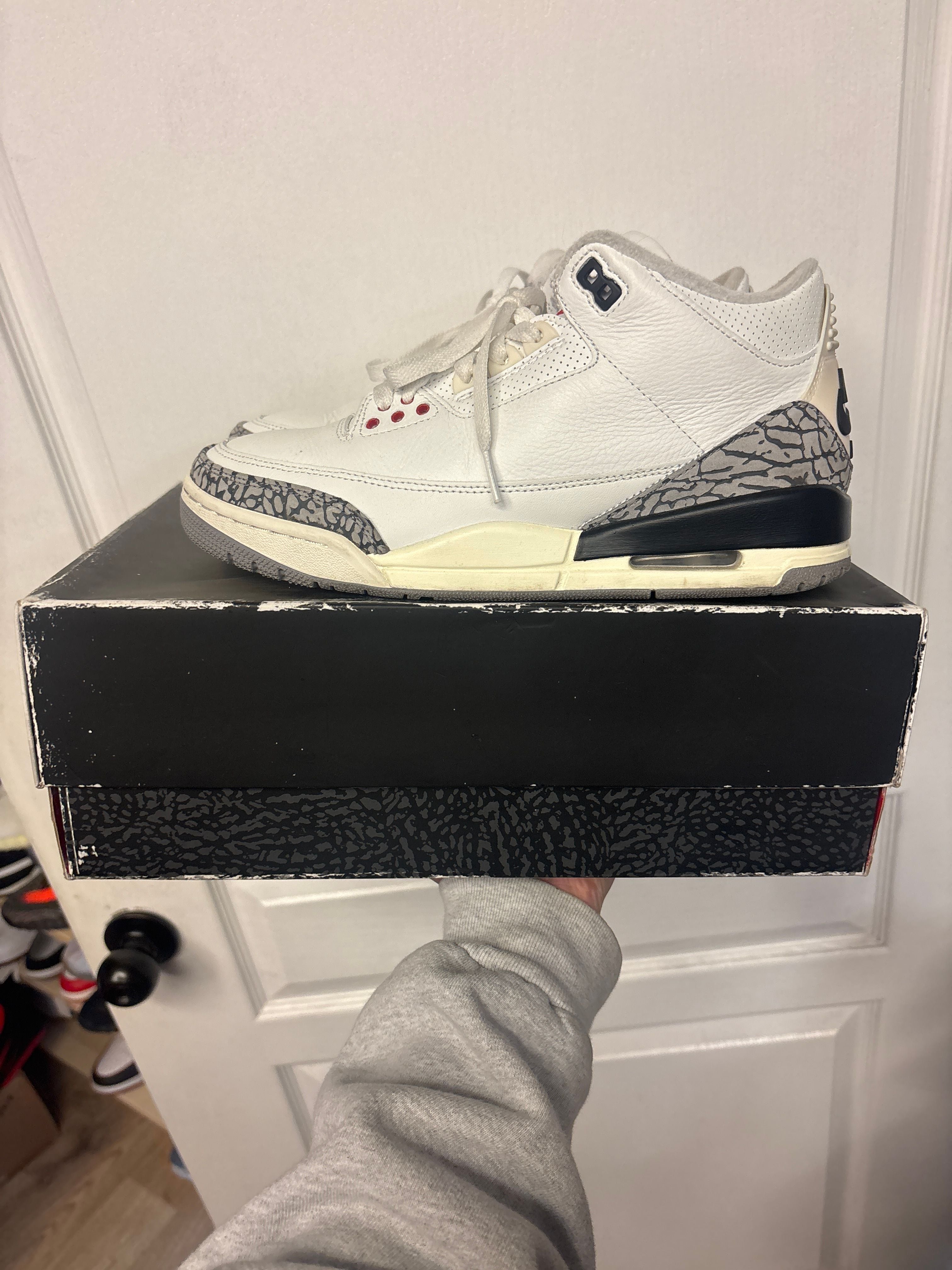 Jordan 3 Retro White Cement Reimagined - Lightly Used