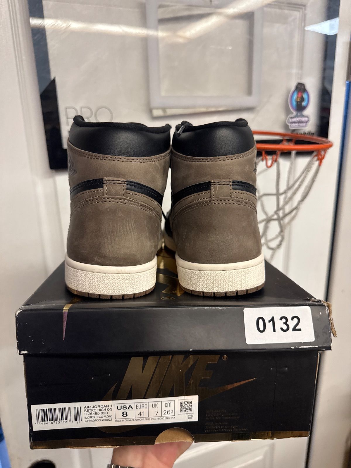 Jordan 1 Retro High OG Palomino - Lightly Used, OG All