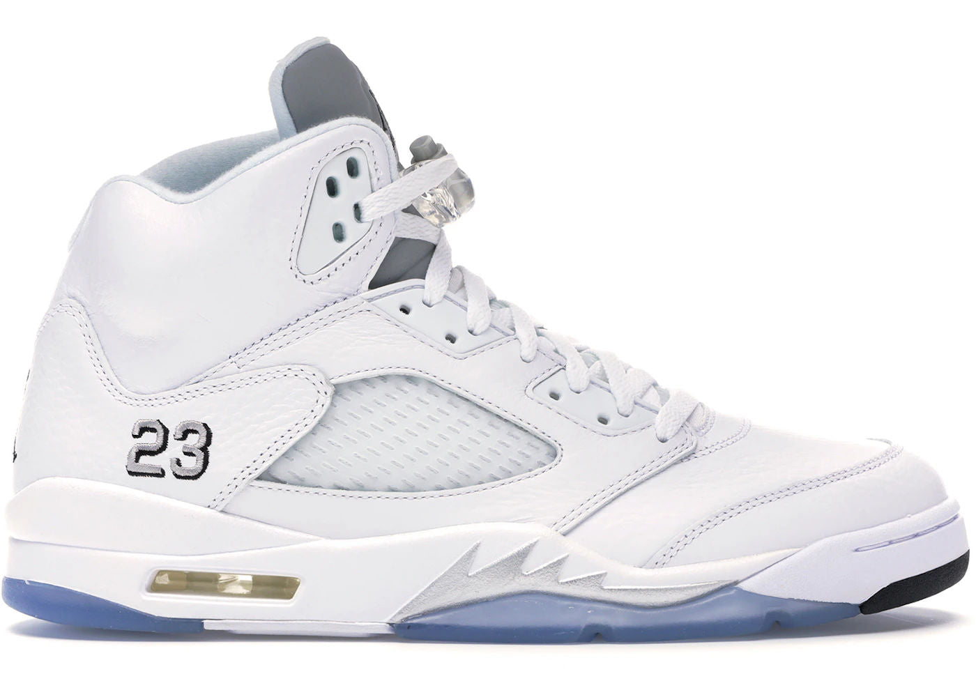 Jordan 5 Retro Metallic White (2015) - Lightly Used, OG All