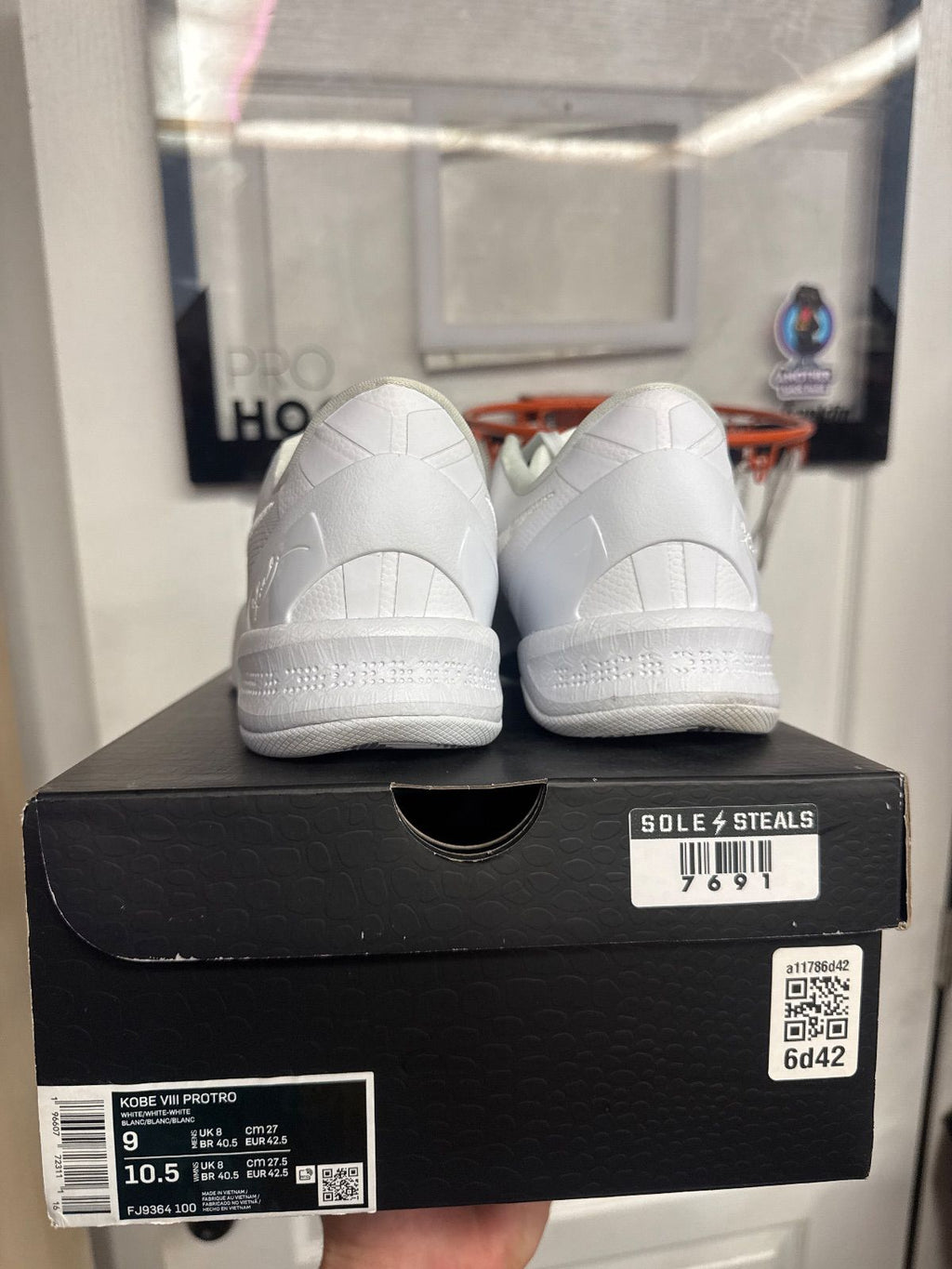 Nike Kobe 8 Protro Halo - Lightly Used, OG All