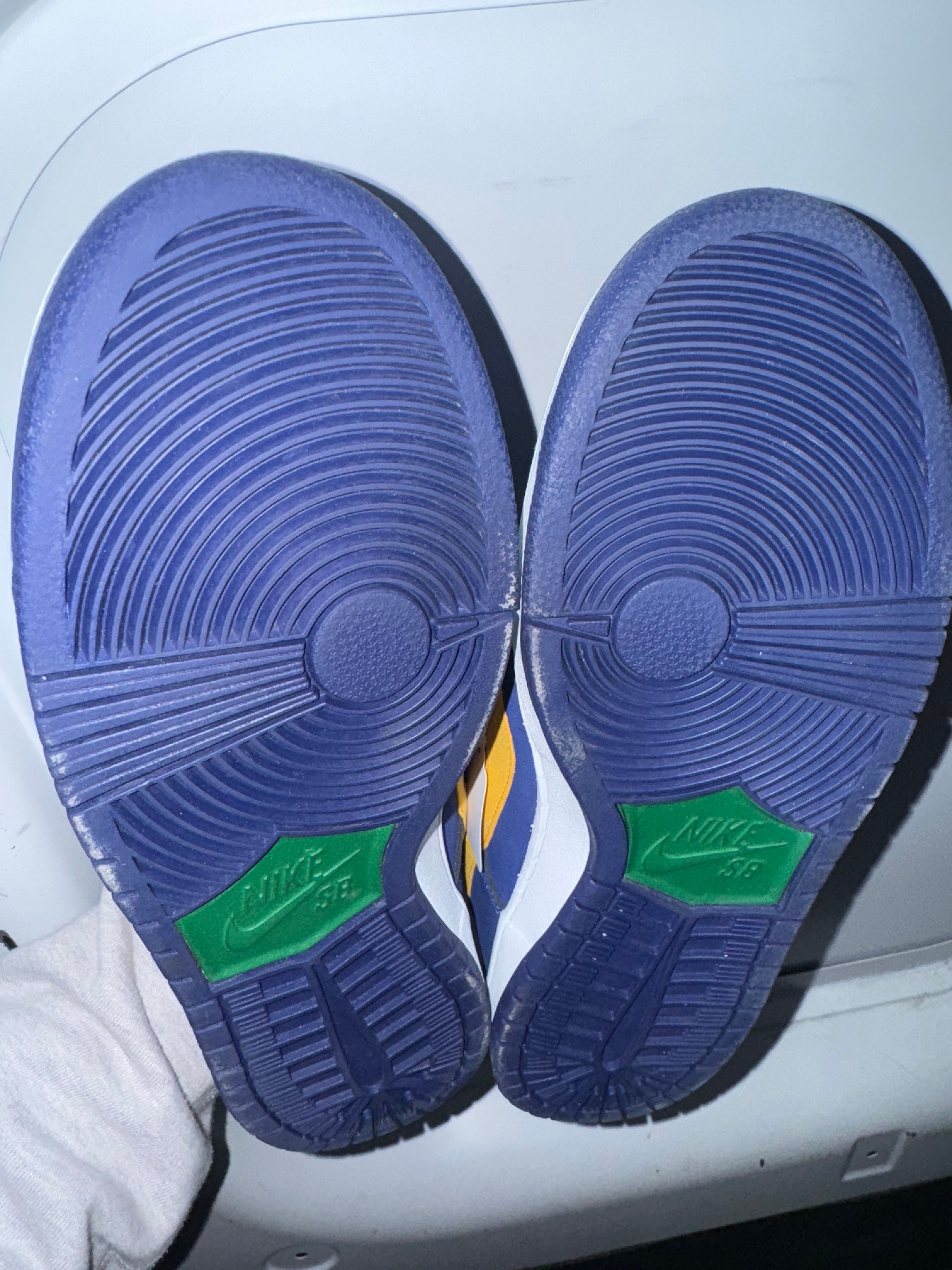 Nike SB Dunk Low Royal Blue Midas Gold - Lightly Used, OG All
