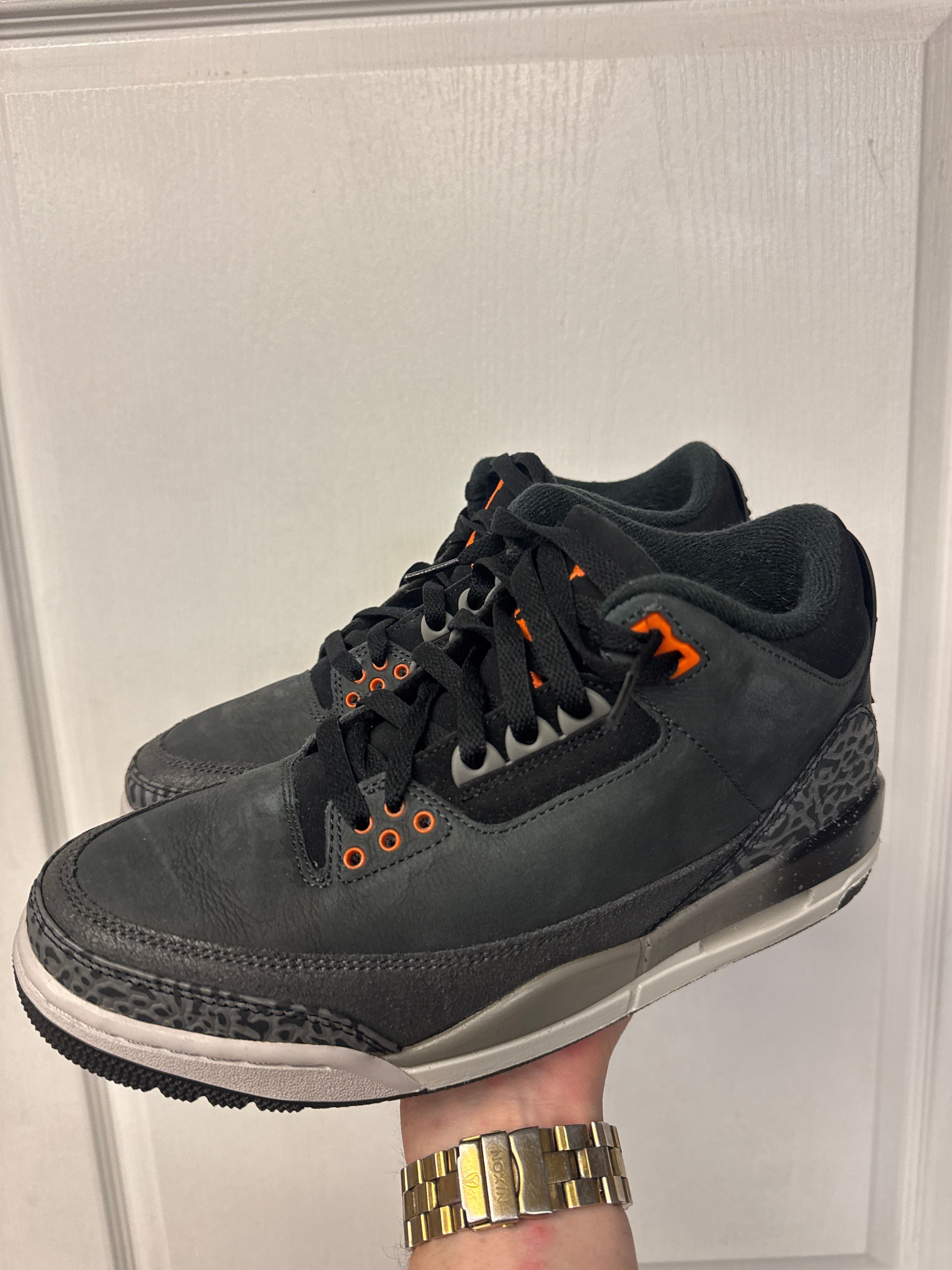 Jordan 3 Retro Fear Pack (2023) - Lightly Used, No Box