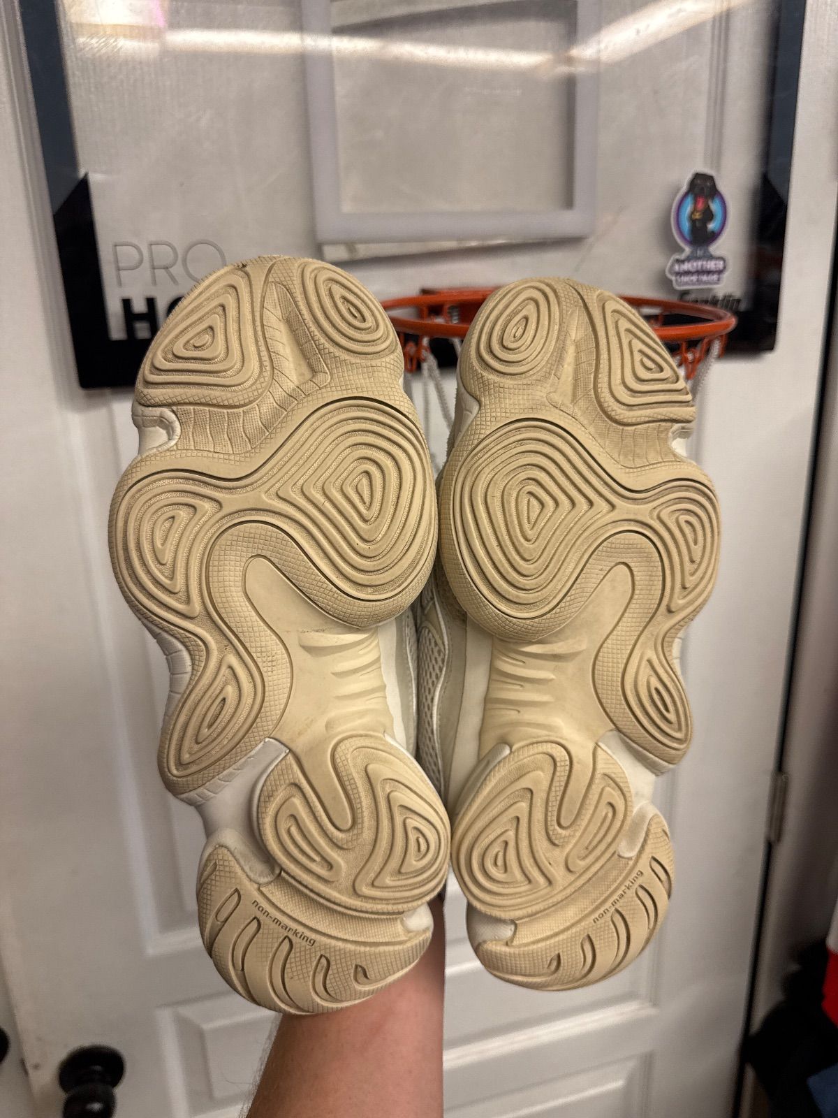 adidas Yeezy 500 Bone White (2023) - Lightly Used, OG All/Damaged Box