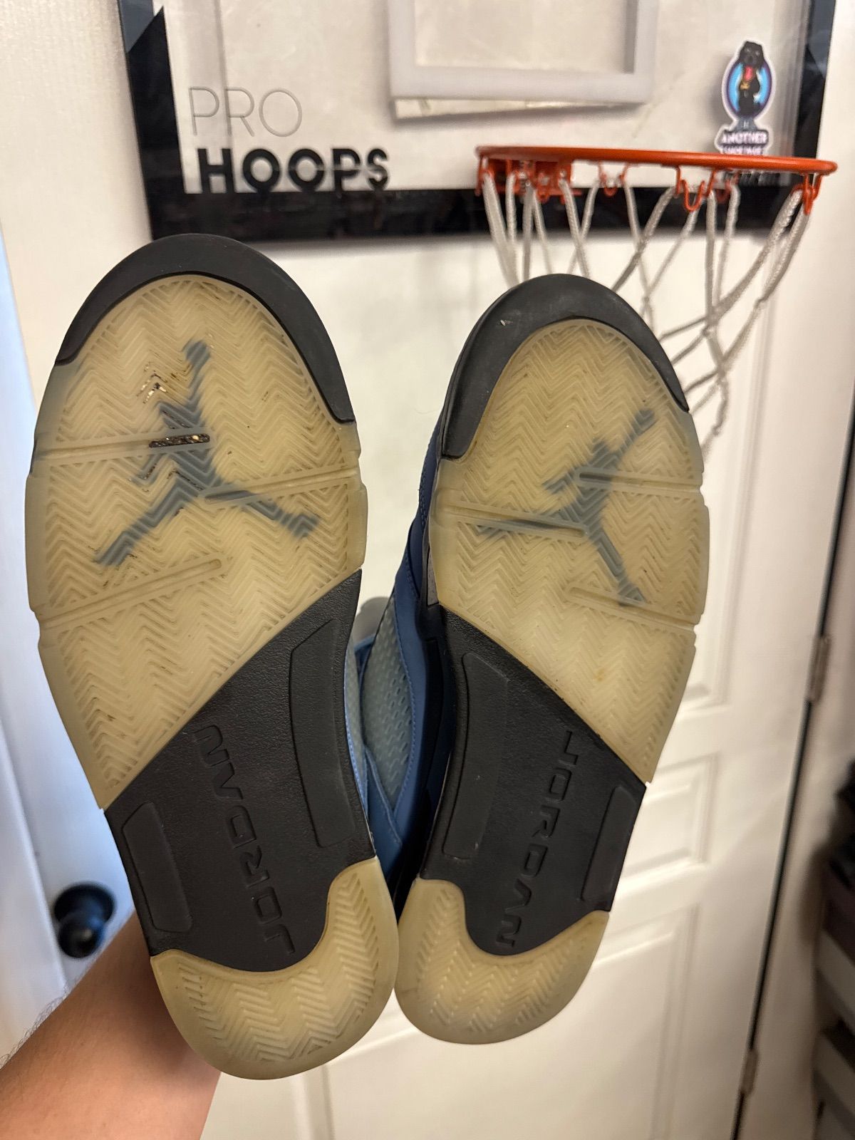 Jordan 5 Retro UNC University Blue - Lightly Used, OG All