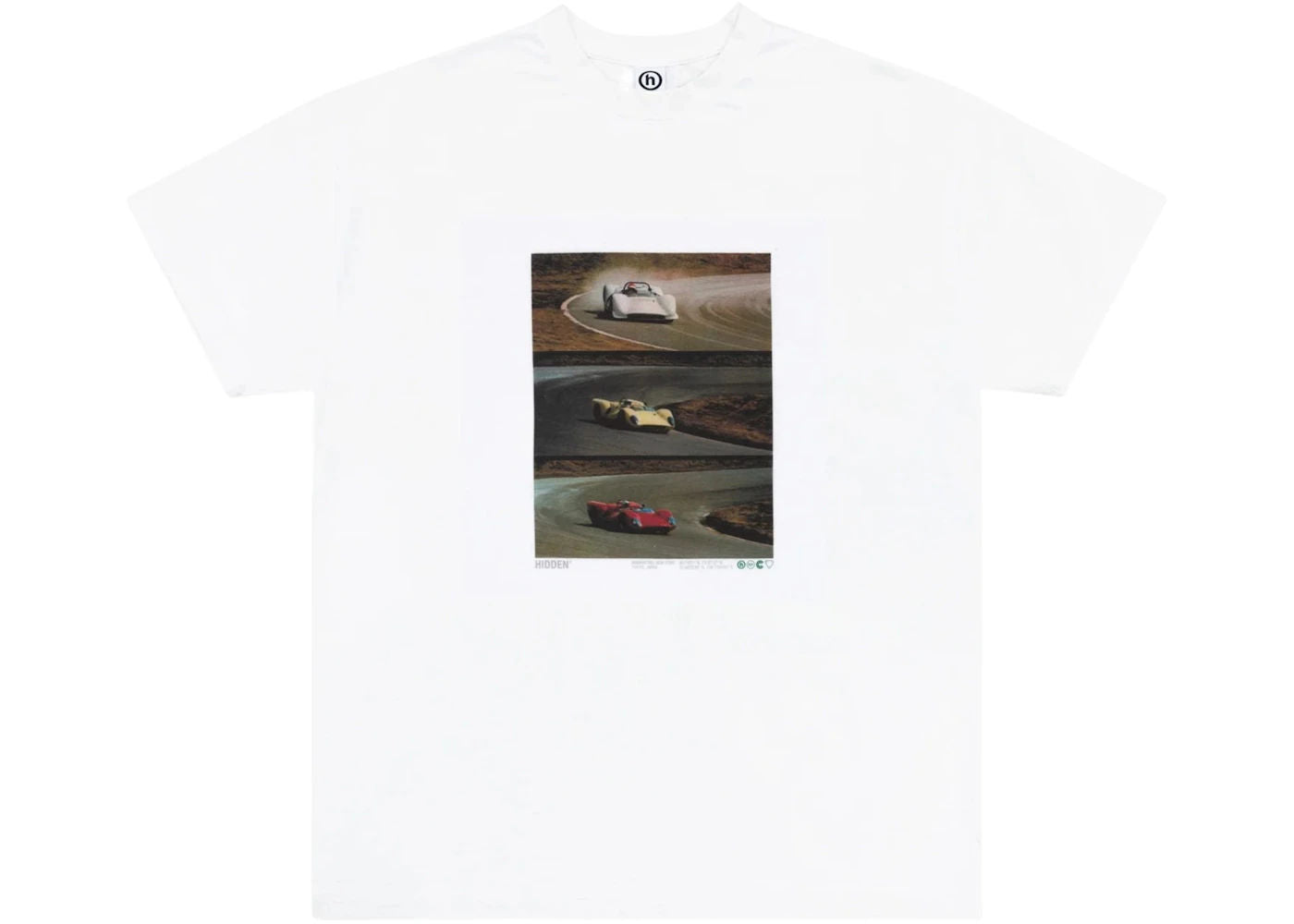 Hidden NY 3 Car Photo Tee White