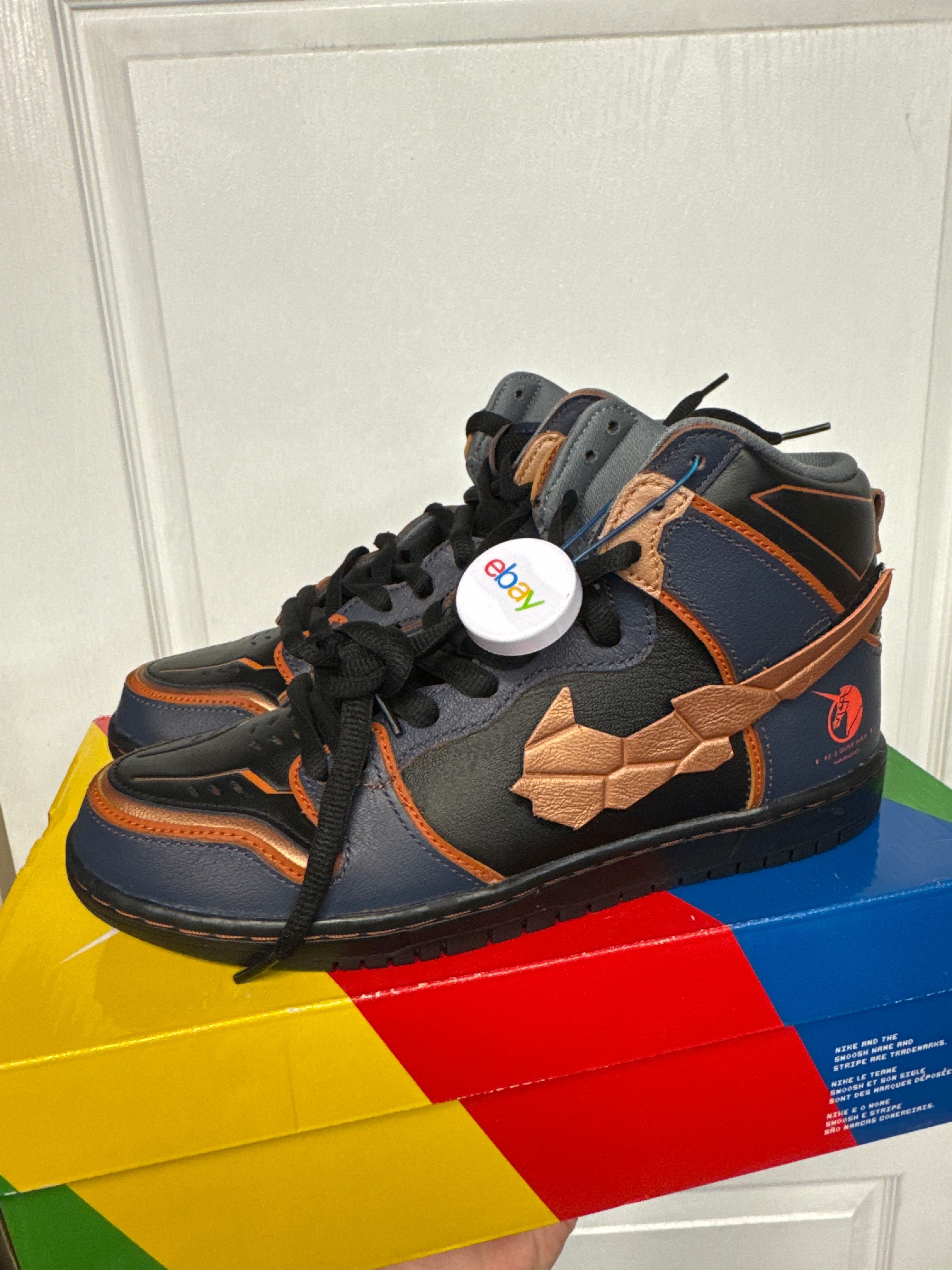 Nike SB Dunk High RX-0 Unicorn Gundam 02 Banshee - Lightly Used, OG All