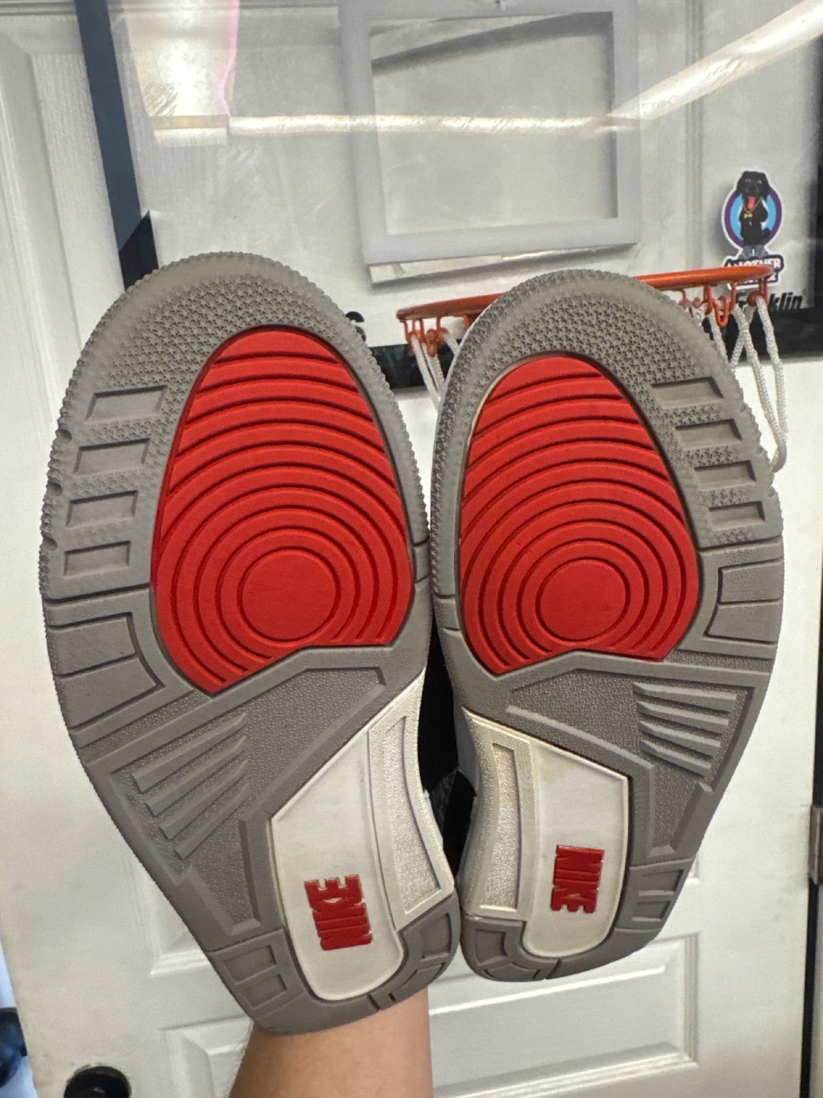 Jordan 3 Retro Black Cement (2018) - Fairly Used, OG Box
