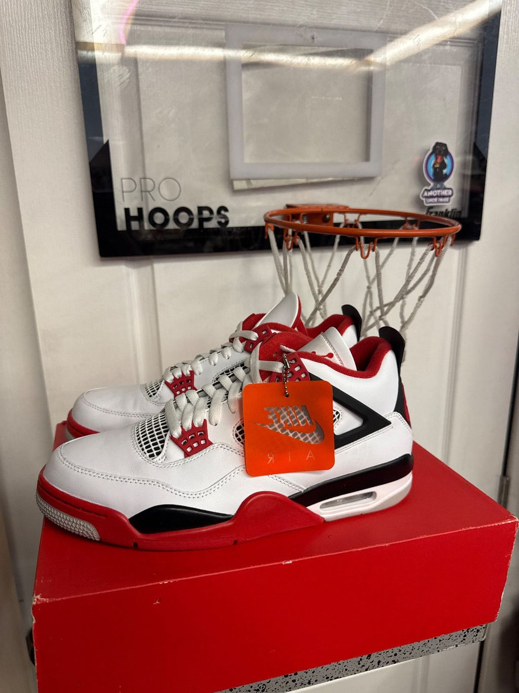 Jordan 4 Retro Fire Red (2020) - New/Replacement Box