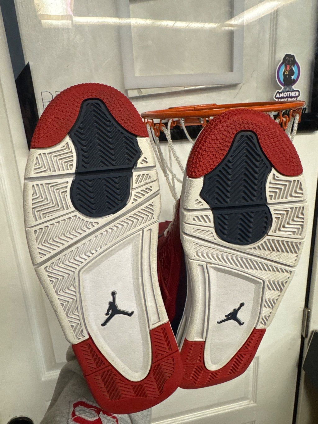 Jordan 4 Retro FIBA (2019) - Lightly Used, Replacement Box