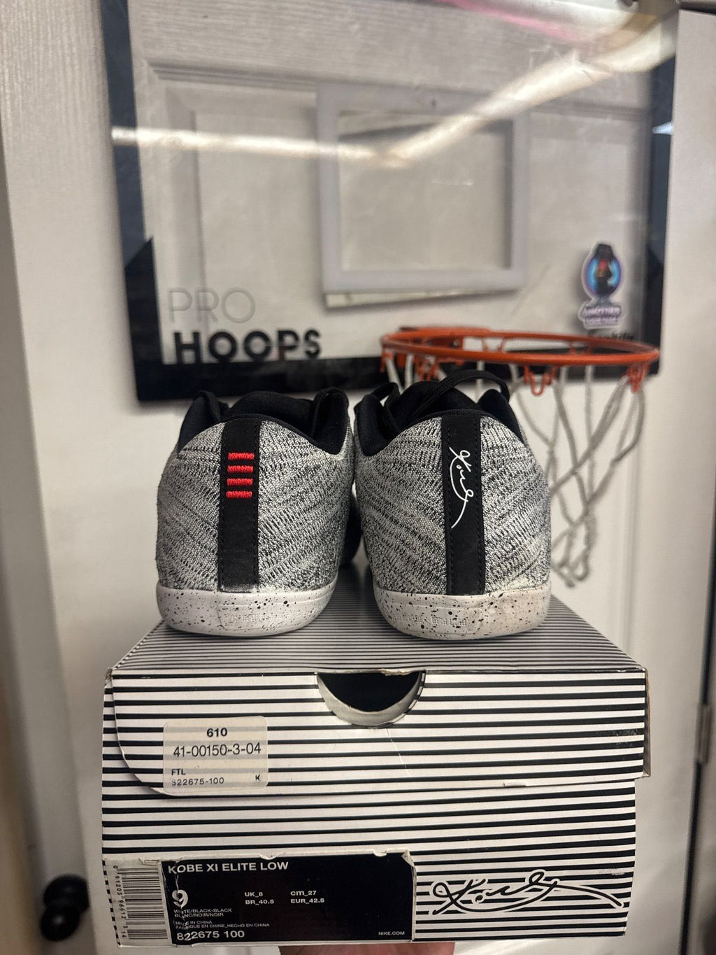 Nike Kobe 11 Elite Low Oreo - Lightly Used, OG All