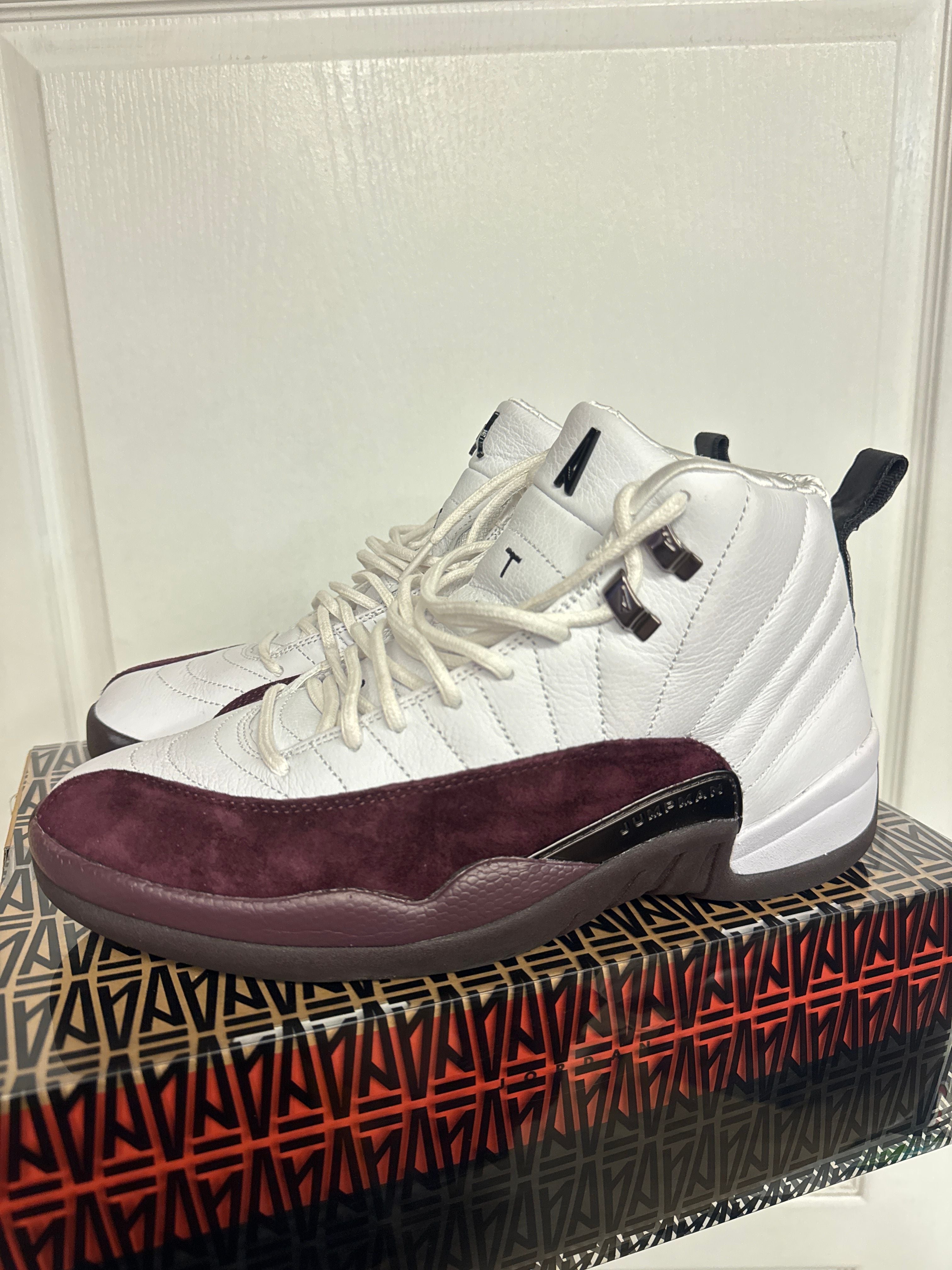 Jordan 12 Retro SP A Ma Maniére White (Women's) - Fairly Used, OG All