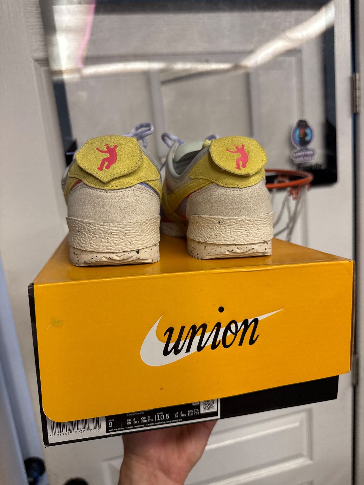 Nike Cortez Union Lemon Frost - Lightly Used, OG All