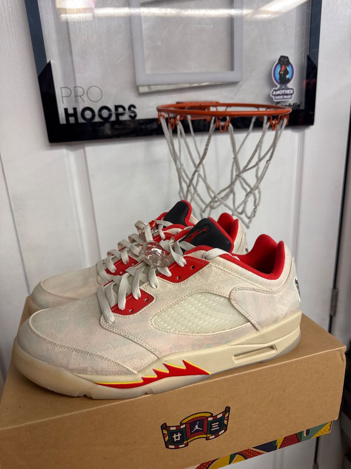 Jordan 5 Retro Low Chinese New Year (2021) - Lightly Used, OG All