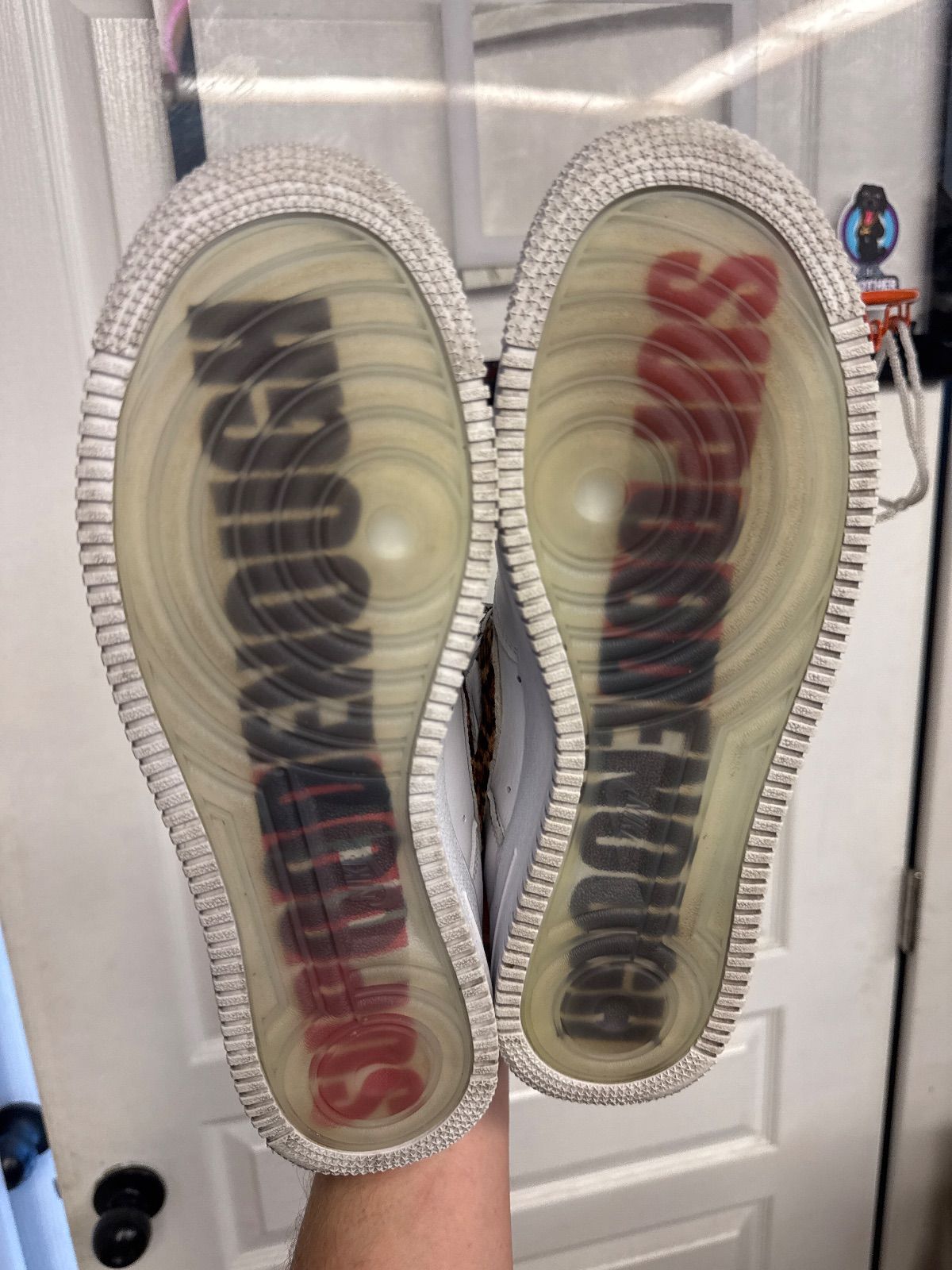Nike Air Force 1 Low Supreme GOODENOUGH - Lightly Used, OG All