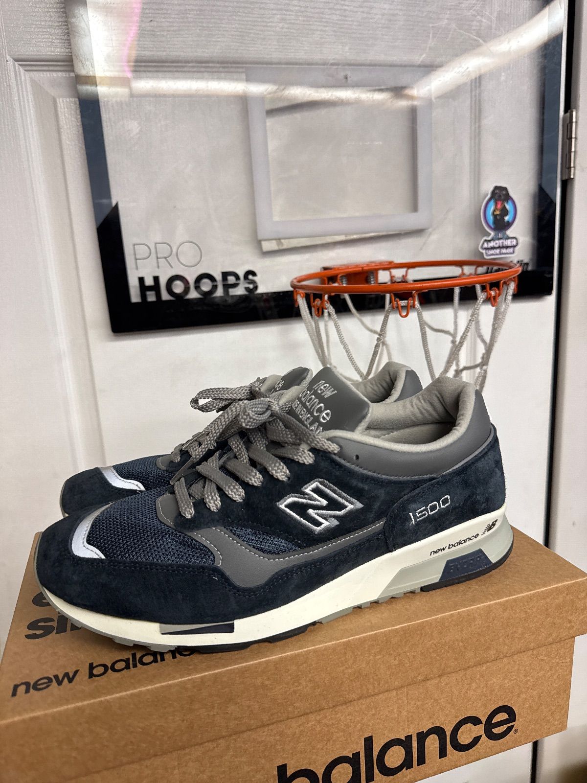 New Balance 1500 MiUK Navy Grey - Lightly Used, OG All