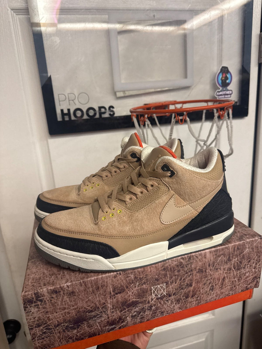 Jordan 3 Retro JTH Bio Beige - Worn 1X, Og All