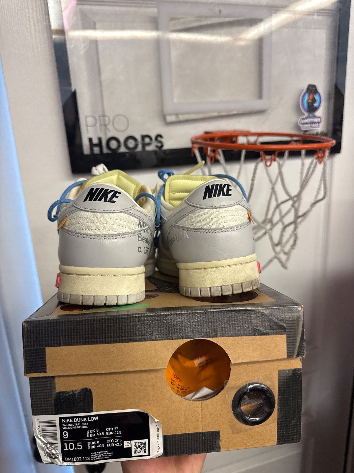 Nike Dunk Low Off-White Lot 5 - Lightly Used, OG All