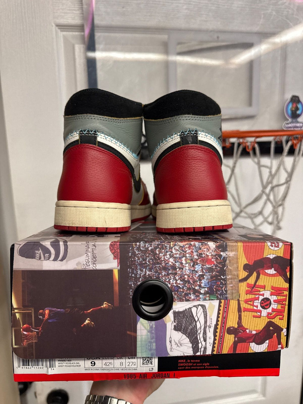 Jordan 1 Retro High OG SP Union LA Chicago Shadow - Lightly Used, OG All