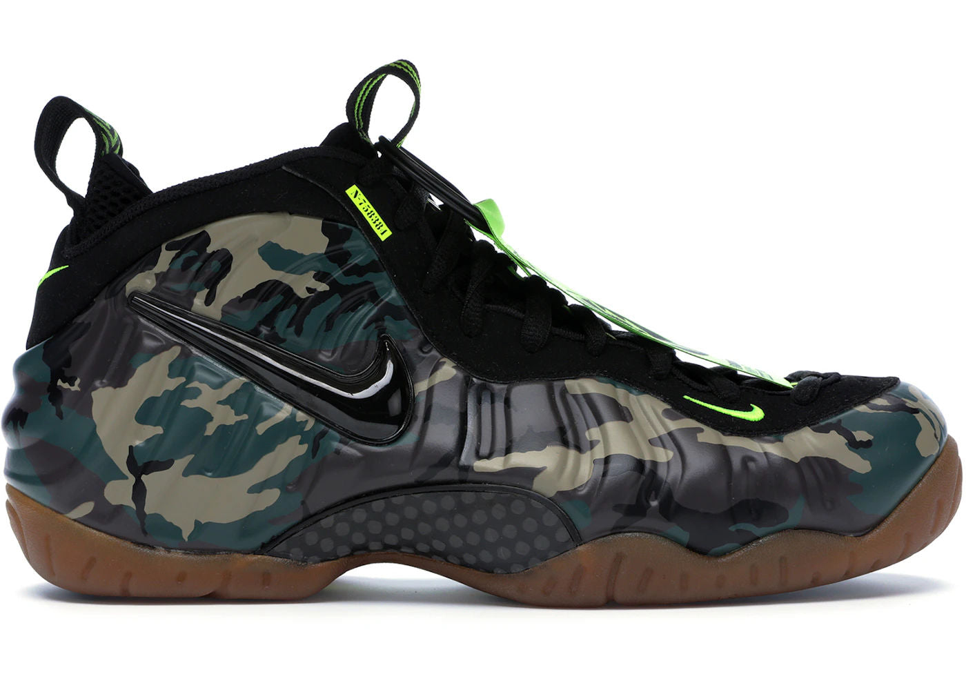 Nike Air Foamposite Pro Army Camo - Lightly Used, OG All