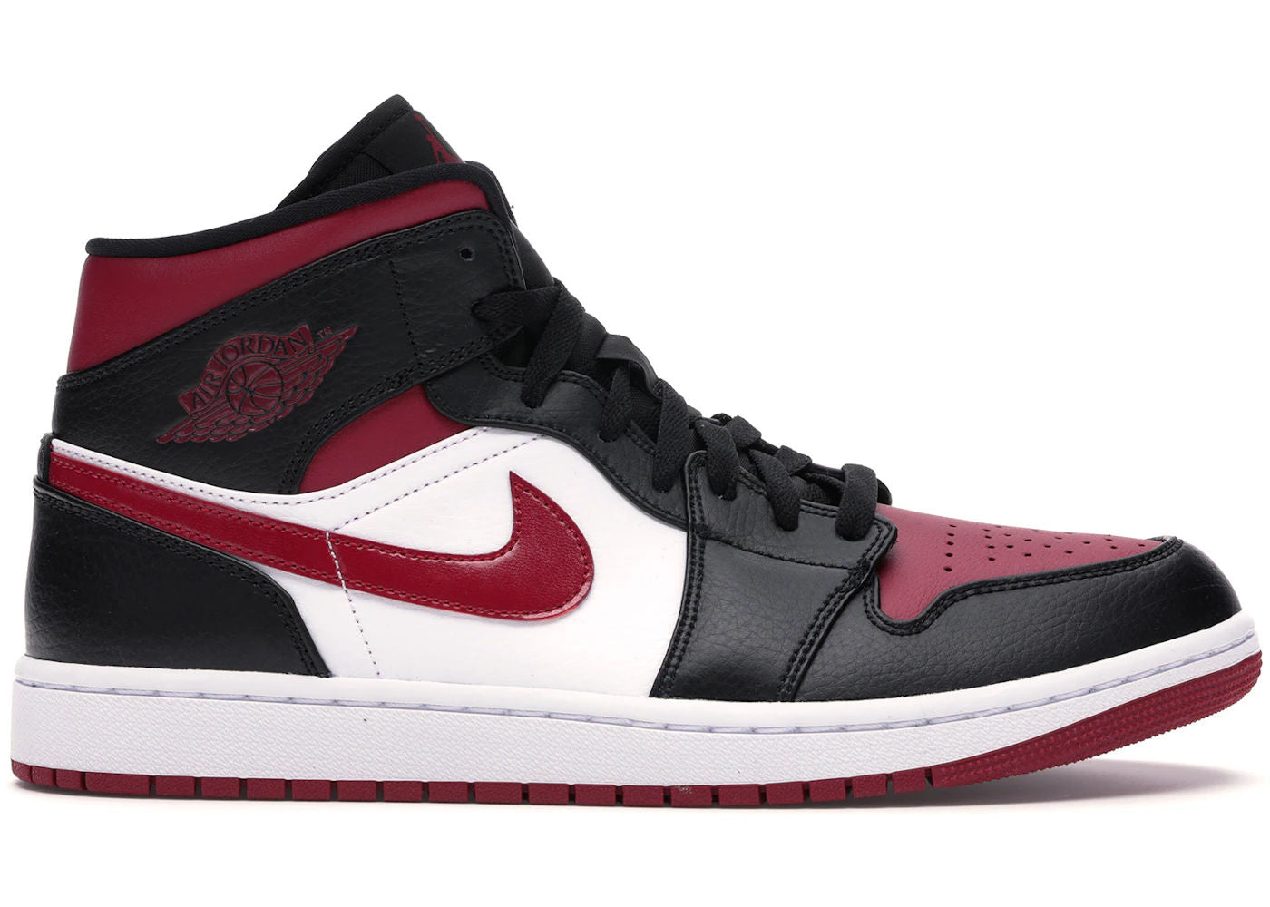Jordan 1 Mid Bred Toe