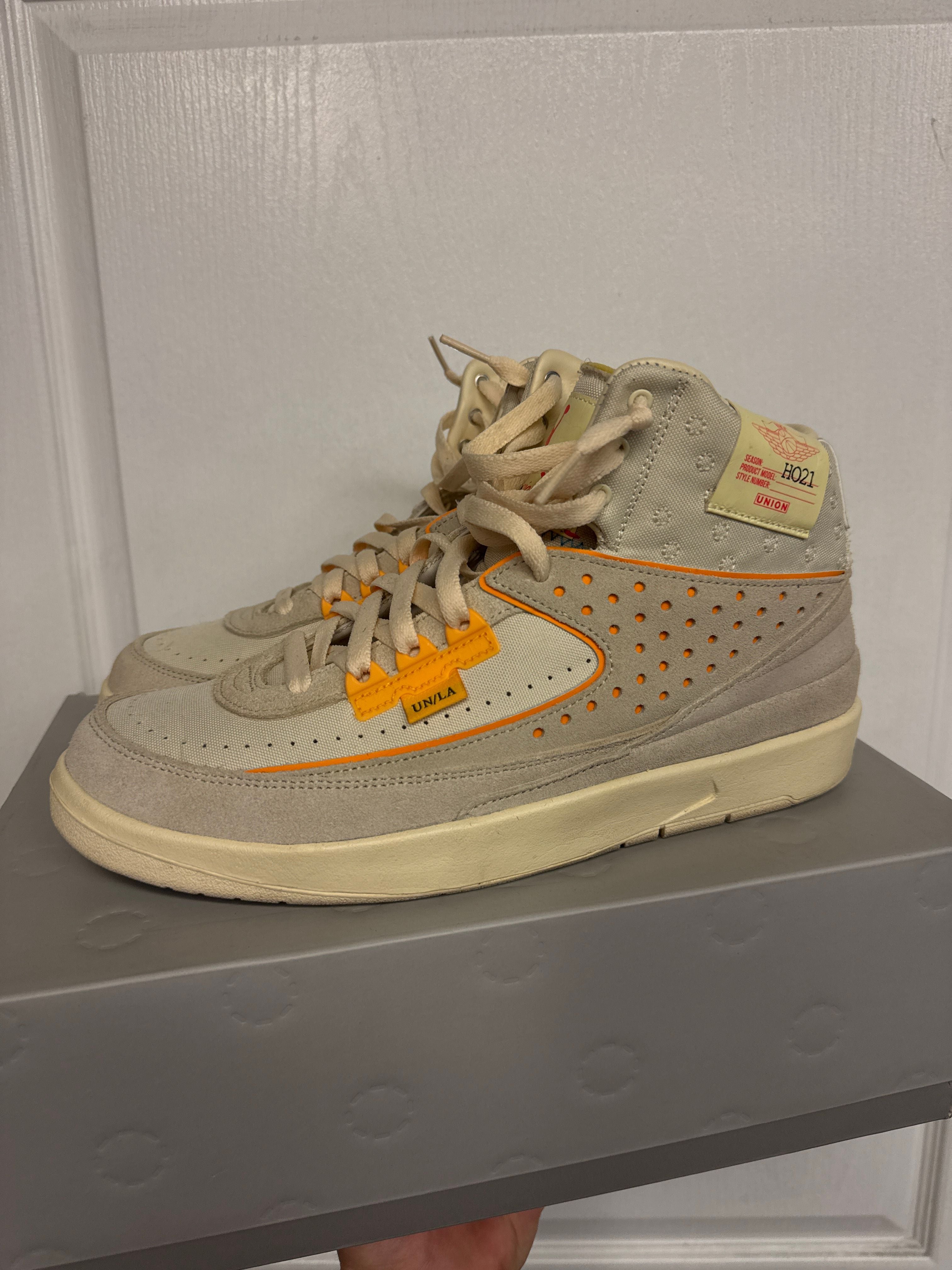 Jordan 2 Retro SP Union Rattan - Lightly Used, OG All