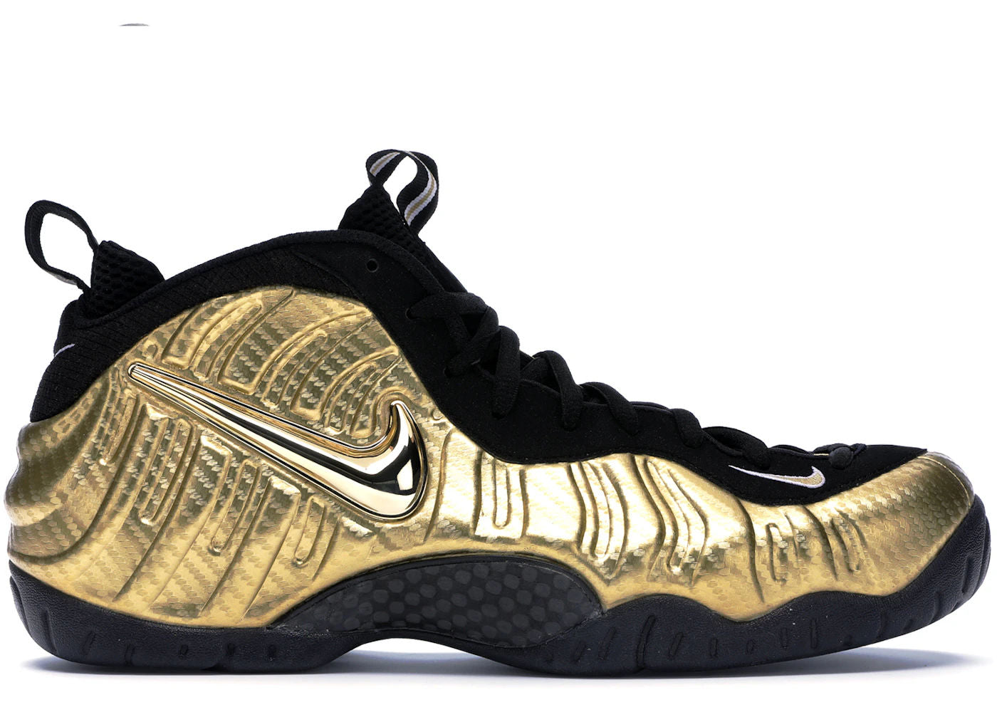 Nike Air Foamposite Pro Metallic Gold - Lightly Used, OG All