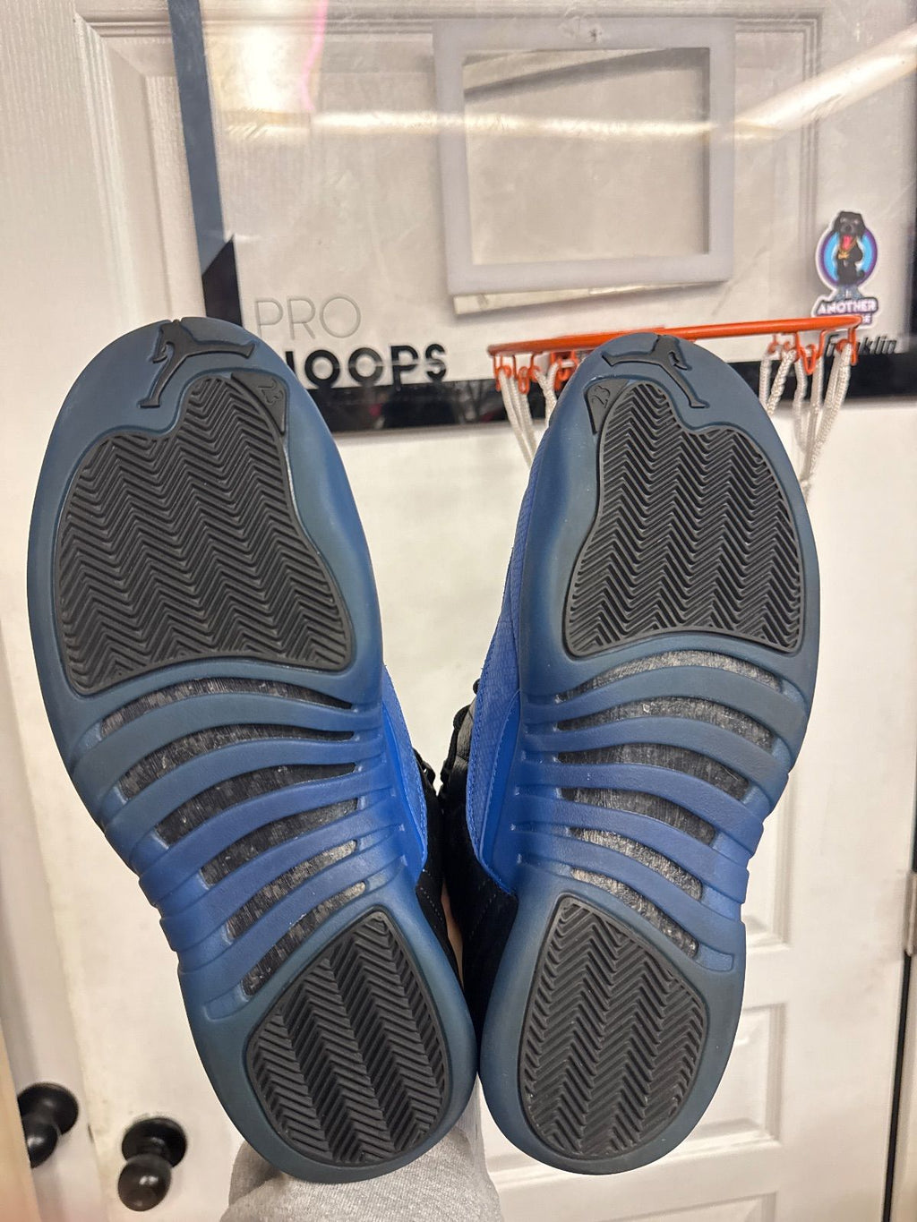 Jordan 12 Retro Black Game Royal - Lightly Used, No Box
